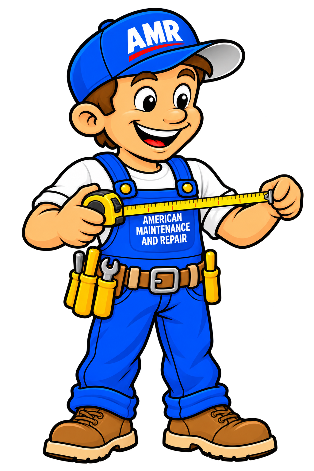 AMR Handyman Measuring With Tape