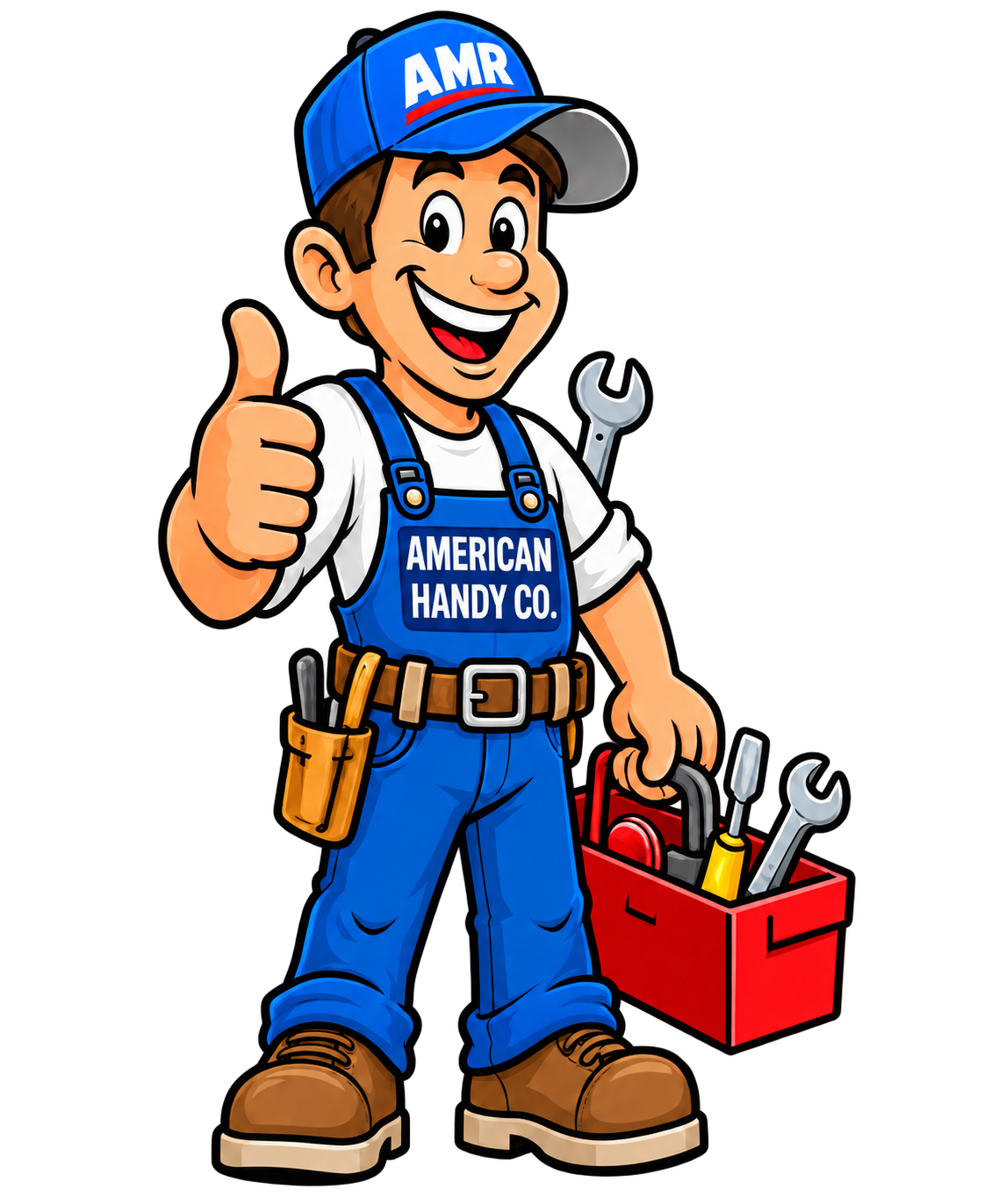 Home AMR Handy mascot